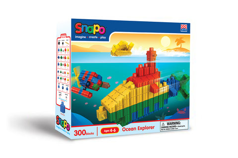 Ocean Explorer - Standard Blocks Box - 300 Pieces