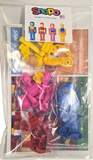 Snapo® SNAP-E & Friends – Buildable Character Set (4 Figures)