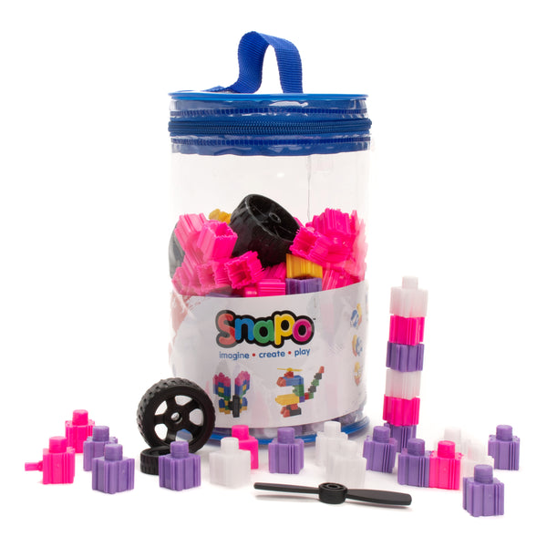 Snapo Unicorn Creator Kit 200 Pieces - Multidirectional Building Blocks STEAM Toy for Kids Ages 3+ (Copy) (Copy)