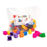 Snapo Jr. Advanced Mega Builders Kit 125 Pieces - STEAM Toy for Infant, Toddlers, and Preschool