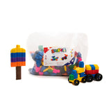 Snapo Jr. Advanced Ultimate Builder's Kit 250 Pieces - STEAM Toy for Infant, Toddlers, and Preschool